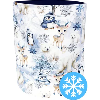 Nákrčník V-Mart, Zateplený nákrčník Zvířátka na horách