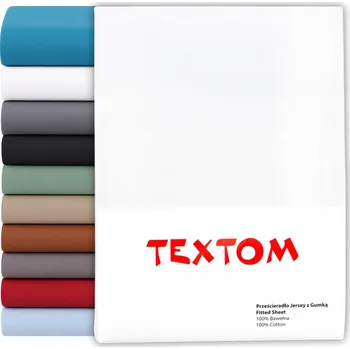 Prostěradlo PROSTĚRADLO BAVLNĚNÉ S GUMOU 200x220 +30cm VYSOKÉ JERSEY BÍLÉ MĚKKÉ