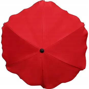 Stínicí technika Slunečník na kočárek Bomix 66 cm červený