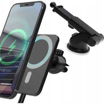 Držák do ventilační mřížky Alogy černý