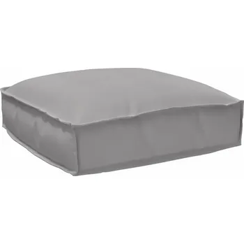 Podsedák vidaXL Polstr na paletové sedadlo Šedá 50 x 50 x 12 cm Oxfordská látka [42001469]