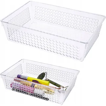Úložný box Organizér 23x15,5x6 cm plastový košík úložný box 2,3 l
