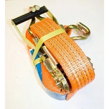 Upínací popruh Transportní popruh s ráčnou 50 mm 6 m max. 5000 kg 5000 daN (STF) 400 daN