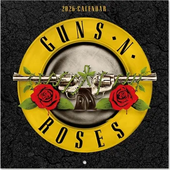 Kalendář Hudební kalendář 26-CP26035 Guns 'N' Roses 2026