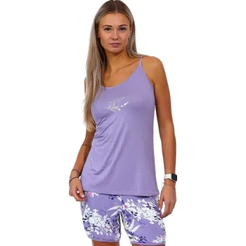 Dámské pyžamo Fialové jemné pyžamo pro ženy LAVENDER big 1D1244 fialová 1xl
