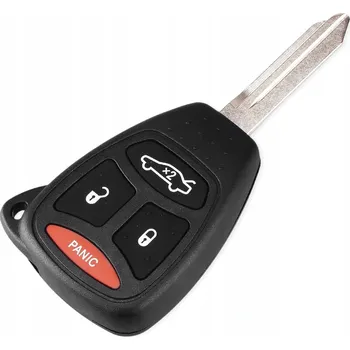Autoklíč Náhradní obal klíče 4-tlačítkový, JEEP GRAND CHEROKEE, CHRYSLER (CY24)