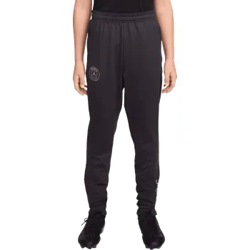 Chlapecké kalhoty Dětské pleteninové kalhoty Nike PSG x Jordan 25/26 Strike černé