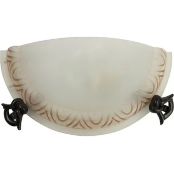 Nástěnné svítidlo Nástěnné rustikální svítidlo GIO - 1xE27, 60W, patina / bílé