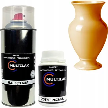 Barva ve spreji Matný lak ve spreji na vázy RAL 1017
