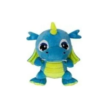 plyšák Smok błękitno żółty 15cm