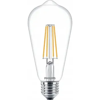 Žárovka PHILIPS ŽÁROVKA E27 7W ST64 2700K FILAMENT 806lm