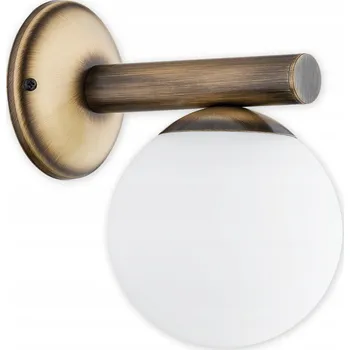 Nástěnné svítidlo Nástěnné svítidlo LEMIR bílé, stříbrné E14 40 W