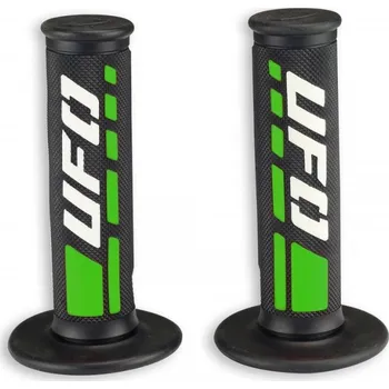 Řazení (gripy) UFO MA01827A (UFO řazení (gripy) TRAX barva černá / zelená)