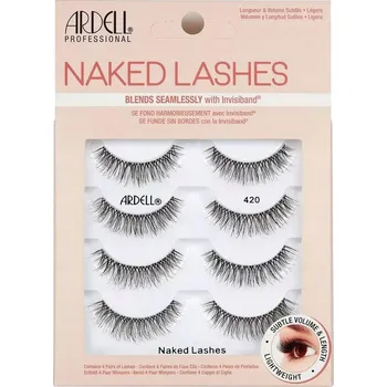 Umělé řasy Ardell Naked Lashes Multipack 420 Black umělé řasy na pásku