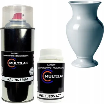 Barva ve spreji Matný lak ve spreji na vázy RAL 7025