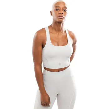 Podprsenka SIROKO Dámská běžecká podprsenka Angkor Light Gray Šedá S ŠEDÁ