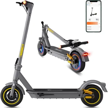 Elektrokoloběžka EVERCROSS Elektrická koloběžka 10" - Motor 500W - Dvojité odpružení - EV10S Max - 48V 27Ah NO SIZE ŽLUTÁ