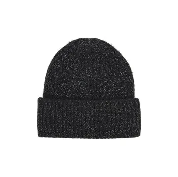 Čepice COLOR KIDS COLOR KIDS Beanie W. Wool & Reflex-1919-Phantom, 25/26, Velikost 56 cm