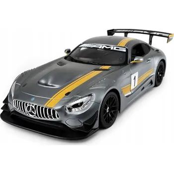 RC model auta Dálkově ovládané vozidlo Rastar Mercedes Benz AMG GT3 šedé