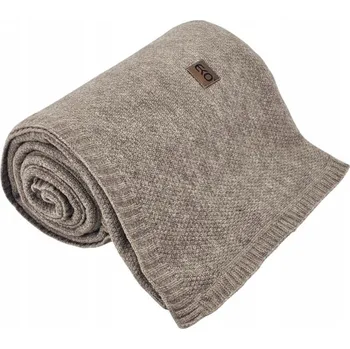 deka Deka EKO ŁUKASZ KOT akryl 150 cm x 200 cm hnědá