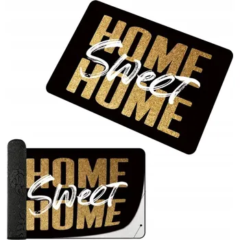 Rohožka Vstupní rohožka před dveře TSG-187 S Potiskem Home 60x40 cm Pevná
