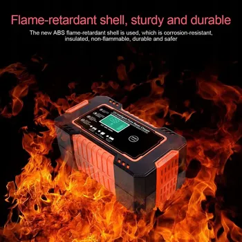 Nabíječka autobaterie Mikroprocesorová nabíječka autobaterií 12V 6A s režimem opravy a Start-Stop