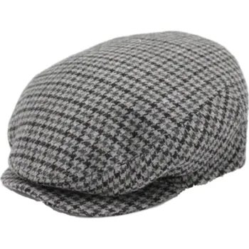 Čepice Fiebig - Headwear since 1903 Pánská šedá pepito zimní bekovka - Fiebig Velikost: 56 cm