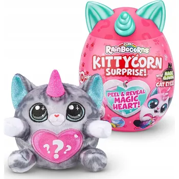 plyšák VAJÍČKO S PŘEKVAPENÍM KOČIČKA VE VAJÍČKU PLYŠÁK MEDVÍDEK + SADA PŘÍSLUŠENSTVÍ