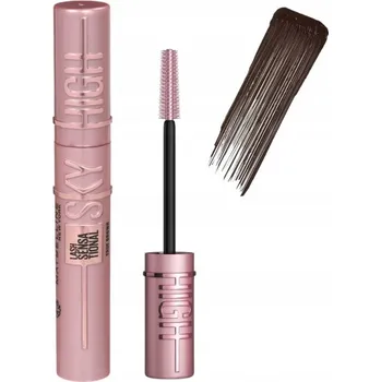 Přípravek na oči Maybelline Sky High Brown řasenka hnědá 7,2 ml