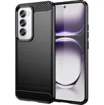 Techsuit Karbon Silikon Oppo Reno12 Černá