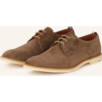 Pánské mokasíny Lloyd Pánské Šněrovací Boty Liman, tmavě hnědá, 41