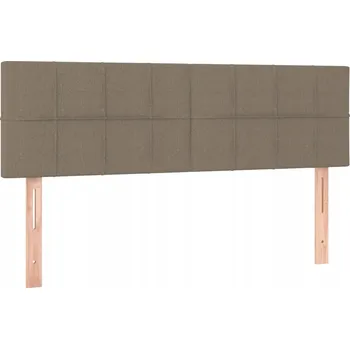 Čelo postele taupe 144x78/88 cm (2 ks)