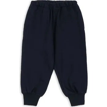 Chlapecké kalhoty Dětské bavlněné tepláky Konges Sløjd LOUPY LOU SWEAT PANTS OCS KS104349.9BYA námořnická modř 59X, vel. 110-116