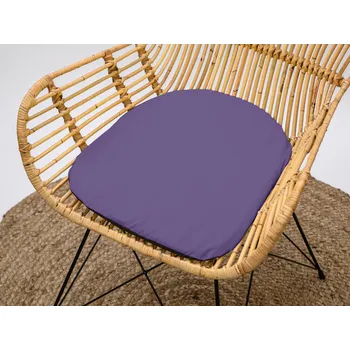 Podsedák Podsedák na židli STANDARD fialový, 39x36 cm, kuchyňský podsedák na židli