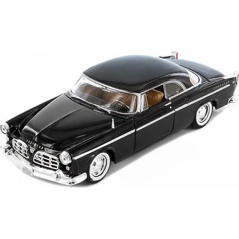 autíčko Chrysler C300 1955 černá 1:24 - MOTORMAX Chrysler C300 - kovový model