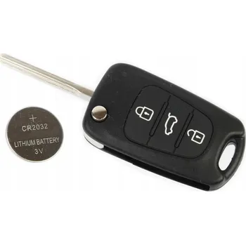 Autoklíč Náhradní obal klíče 3-tlačítkový, KIA CEED SOUL SPORTAGE VENGA - 1J000-433-EU