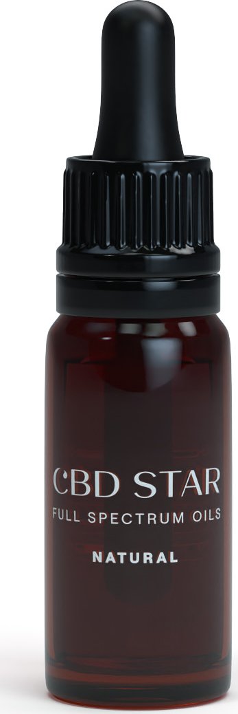 CBD STAR CBD „NATURAL“ OLEJ – 10% CBD