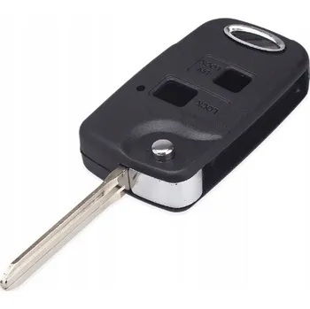 Autoklíč Náhradní obal klíče 2-tlačítkový, TOYOTA&nbsp;AVENSIS (TOY43)