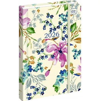 Diář Knižní diář 2026 A6 Interdruk vícebarevný