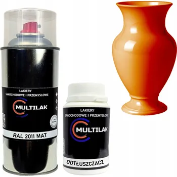 Barva ve spreji Lak ve spreji na vázy RAL 2011 MAT
