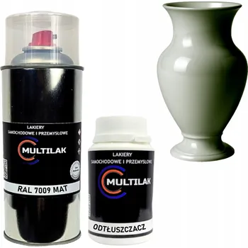Barva ve spreji Matný lak ve spreji na vázy RAL 7009