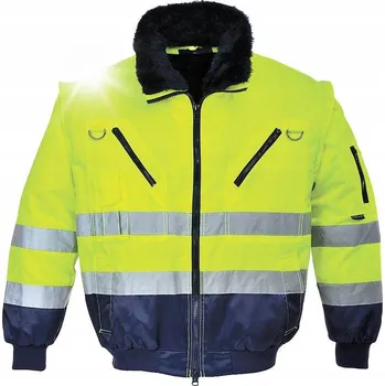 Moto bunda VÝSTRAŽNÁ PILOTNÍ BUNDA 3V1 PJ50 L PORTWEST