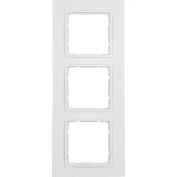 Berker trojitý Rámeček bílý