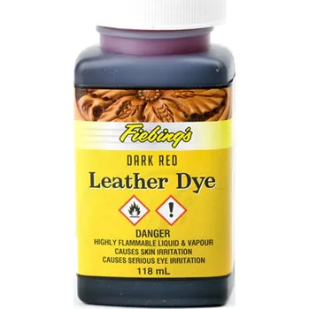 Přípravek pro údržbu obuvi Fiebing's Barva na kůži 118 ml 118 g červená 1 ks