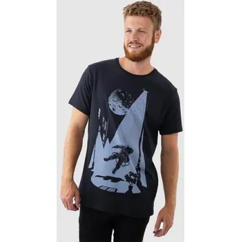 Pánské tričko Woox Another Moon Caviar Black triko XXL + DÁREK