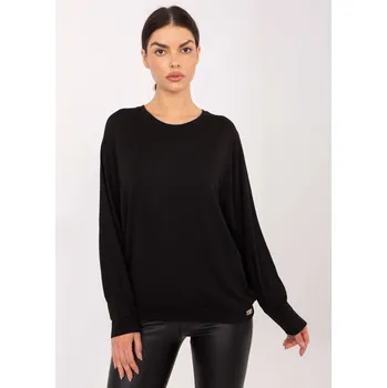 Dámská halenka Černá halenka s dlouhými rukávy RELEVANCE černá 3496271