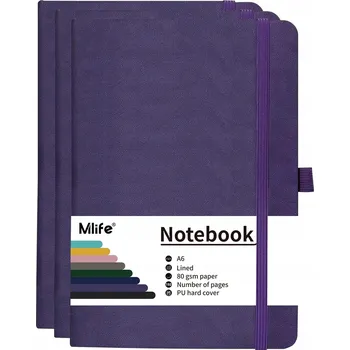 Blok Sada různých sešitů A6 - NOTEPAD S PUNTÍKY 192 STRAN 80G/M2 TVRDÝ - 192 listů