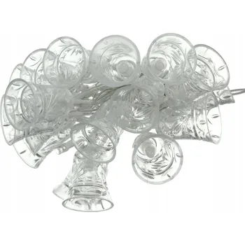 Vánoční osvětlení Světelný závěs Retlux zvonek 11 - 20 žárovek