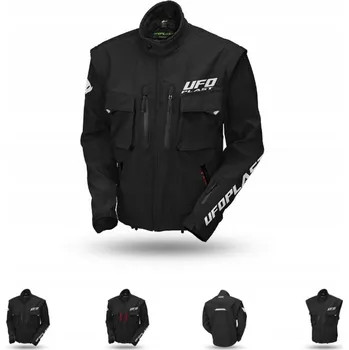 Moto bunda UFO BUNDA TAIGA ENDURO (ODEPÍNACÍ RUKÁVY) ČERNÁ VELIKOST XXL