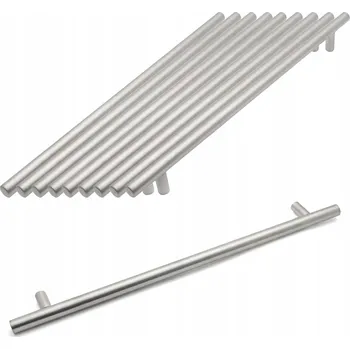 Nábytkové kování Nábytková úchytka klasická stříbrná Gebürstet 32 x 3,2 x 1 cm